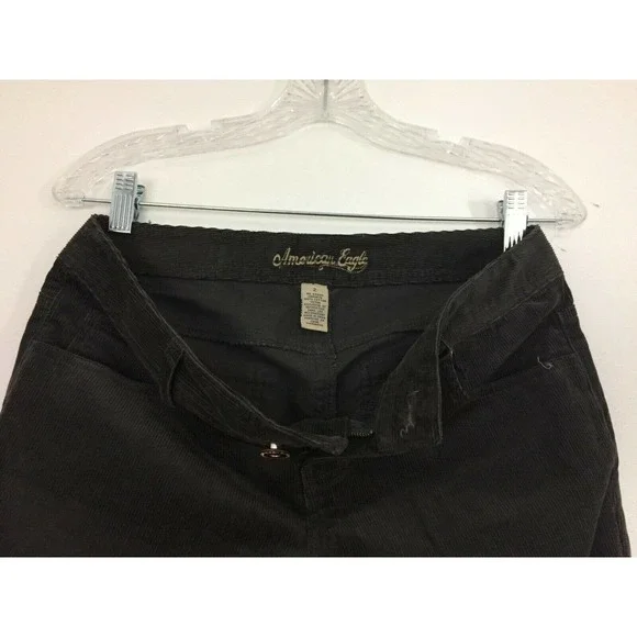 American Eagle Outfitters Jeans Women's Size 2 Brown Bootcut Corduroy - Picture 6 of 7